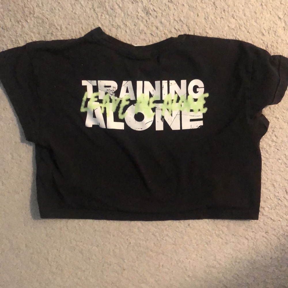 Gymshark Leave Me Alone Crop Top